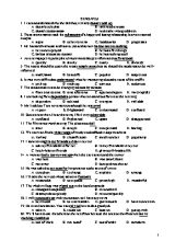 Chuyên đề Luyện thi Đại học môn Tiếng Anh Lớp 12 Synonym